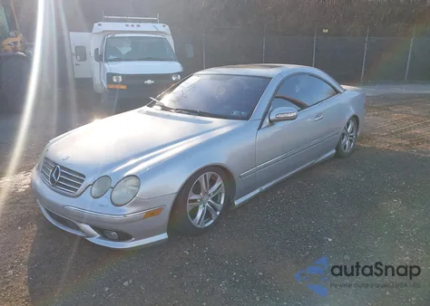 2005 Mercedes-Benz Cl 500 z USA, uszkodzony, nr VIN WDBPJ75J45A046243